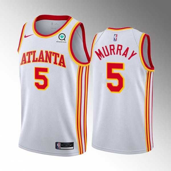 Atlanta Hawks #5 Dejounte Murray White Stitched Jersey Dzhi,We sell and wholesale Atlanta Hawks #5 Dejounte Murray White Stitched Jersey Dzhi on line form chian!